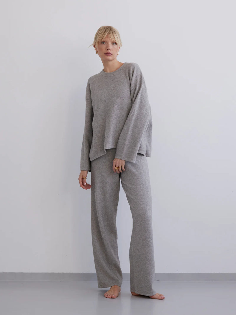 SOHO STUDIOS Philippa Hose light grey melange