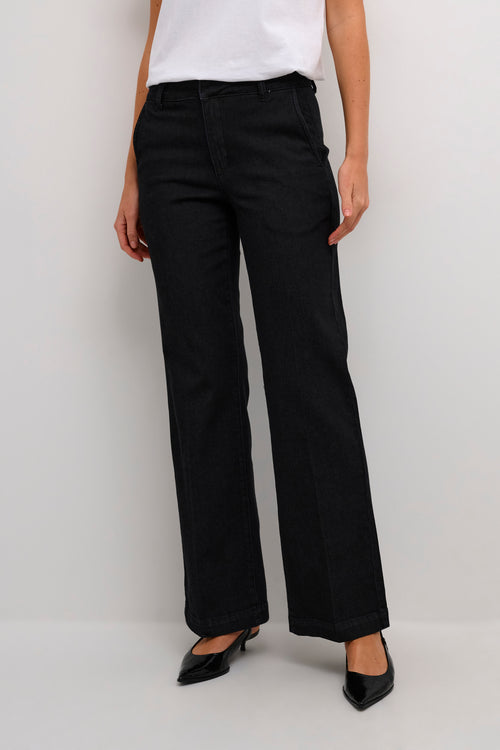 THE LARA PANT black wash