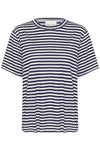 Lisa striped T-Shirt dark blue