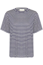 Lisa striped T-Shirt dark blue