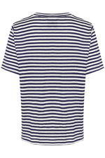 Lisa striped T-Shirt dark blue