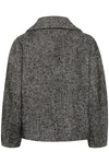 Maggie short Jacket black/off white