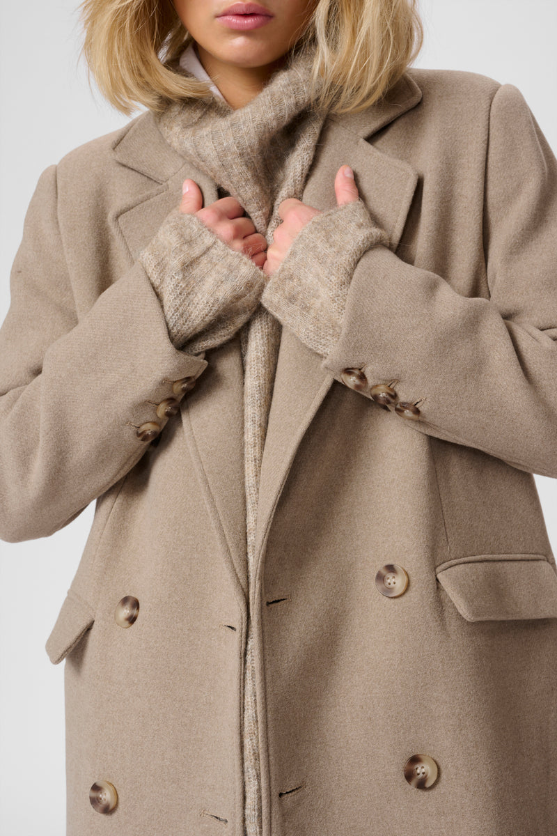Frannie Coat pure sand