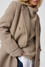 Frannie Coat pure sand