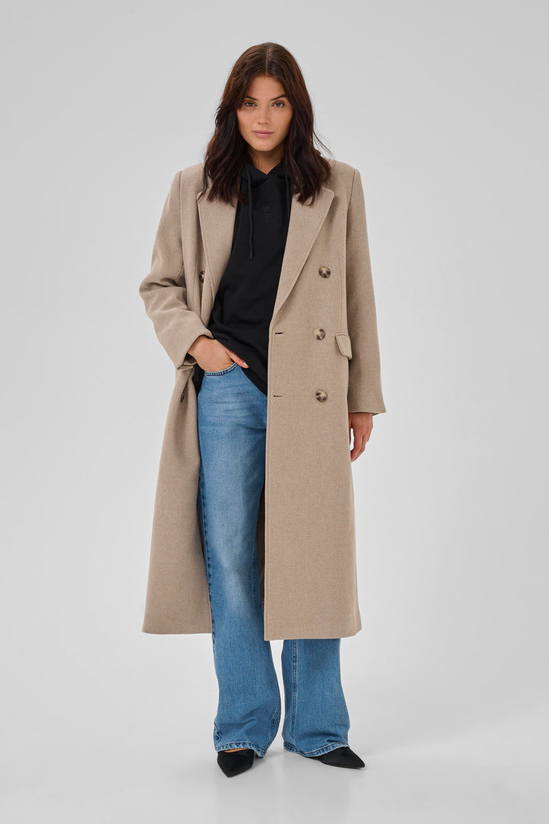 Frannie Coat pure sand