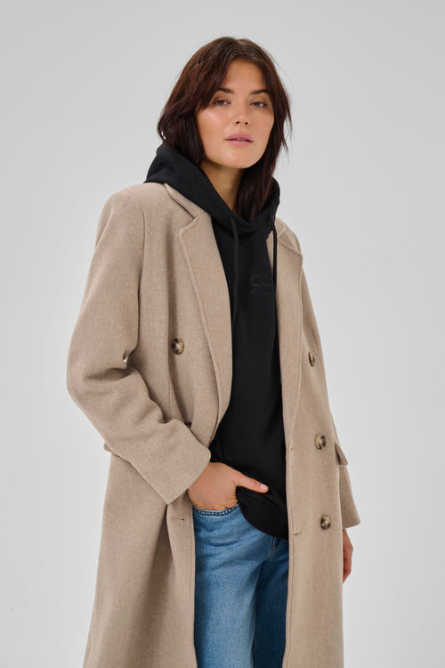 Frannie Coat pure sand