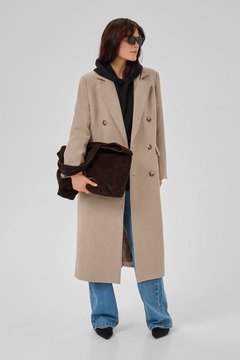 Frannie Coat pure sand