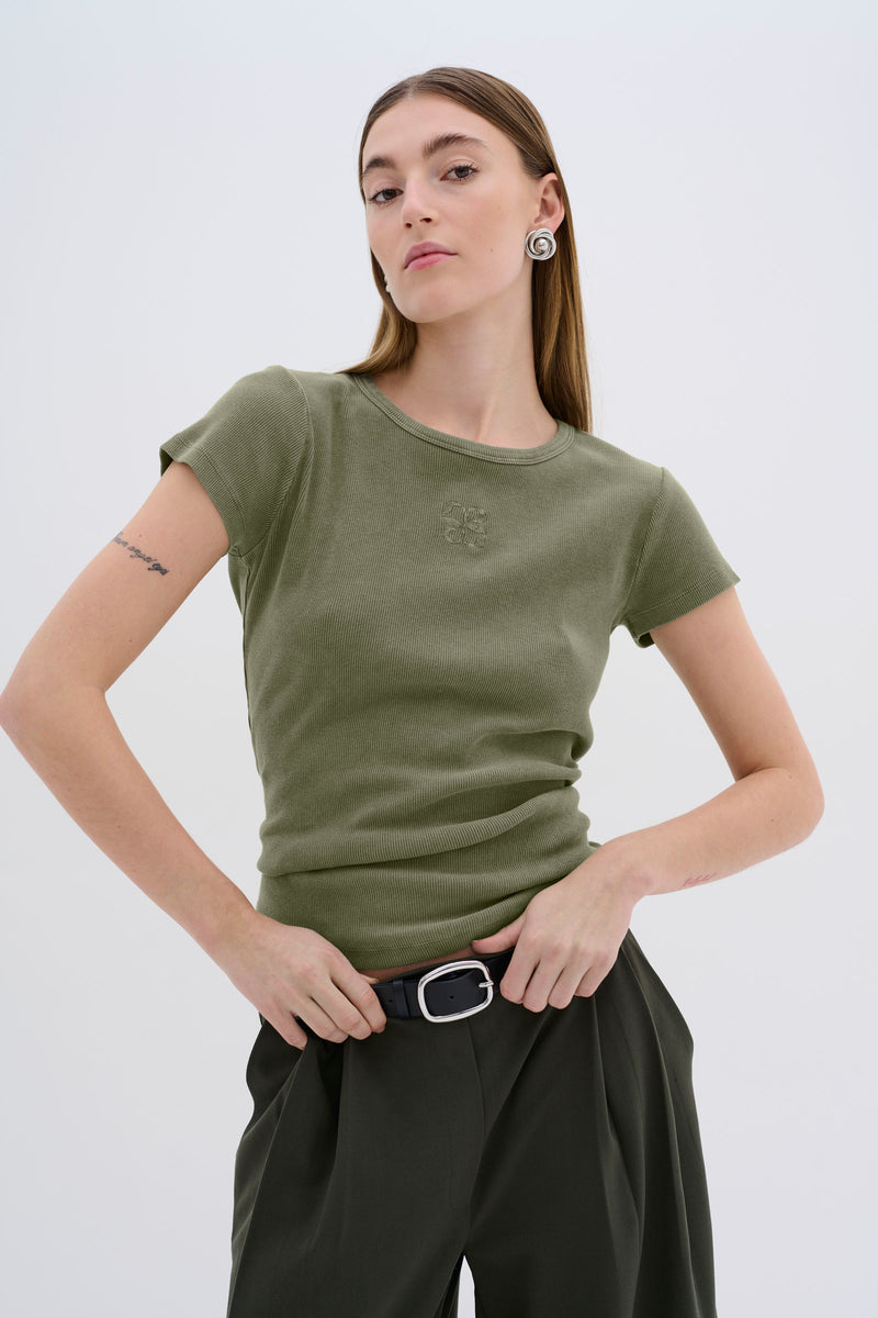 Mandy T-Shirt green wash