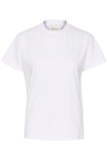 Hanne rhinestone T-Shirt snow white