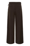 Vitta high wide Pant espresso