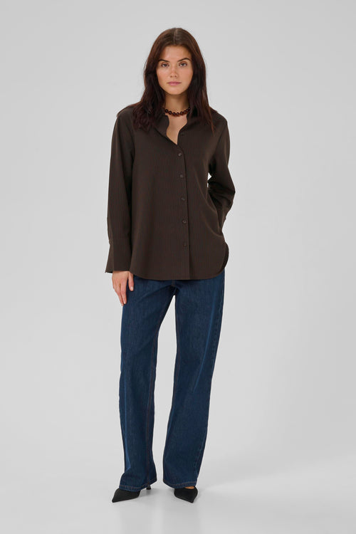 Vitta Shirt espresso