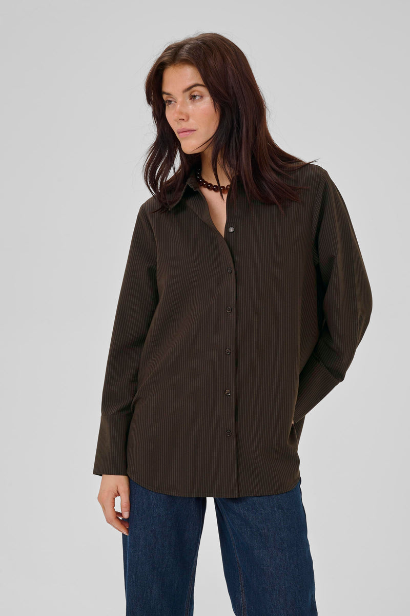 Vitta Shirt espresso