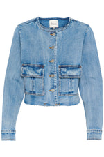 Dango Short Jacket light retro blue