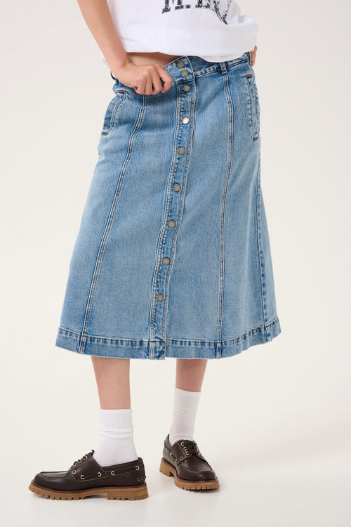 Dango Skirt light retro blue