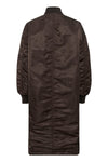 Helga reversable long Jacket espresso