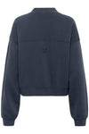 Meta short Sweat Jacket dark grey