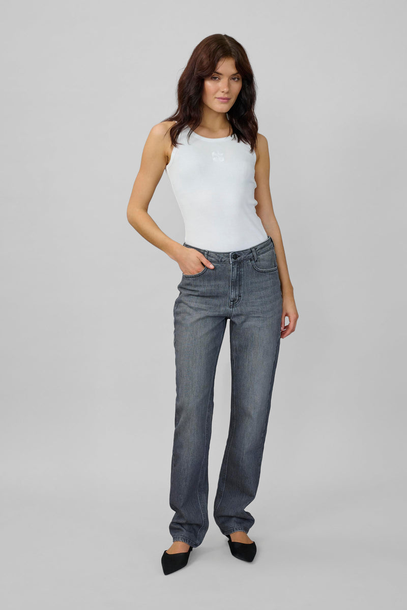 Isa Denim dark grey