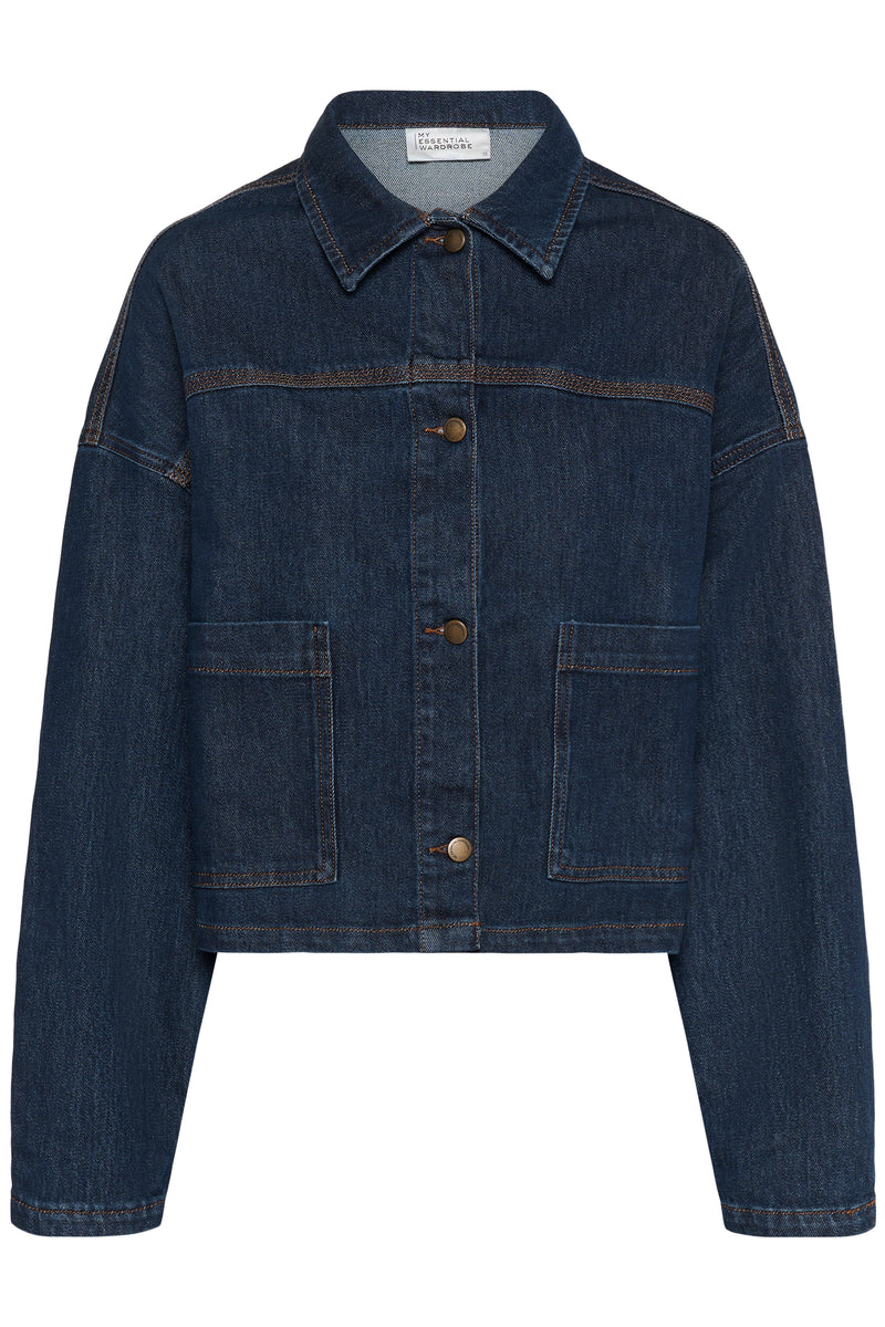 Malle deco Denim Jacket dark blue
