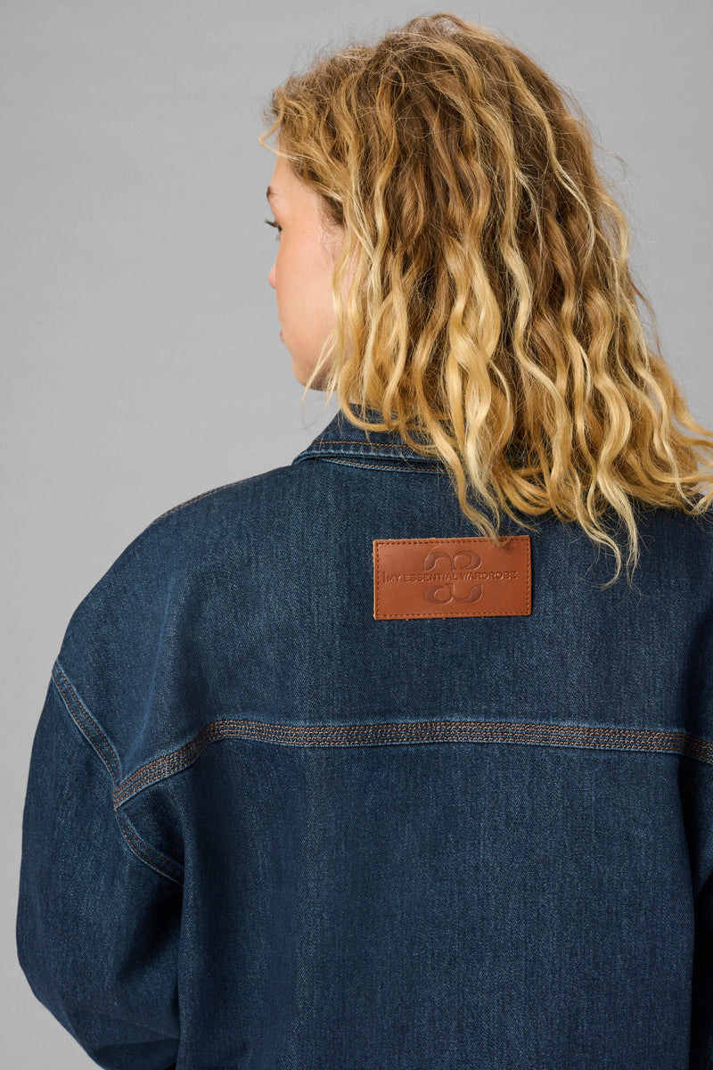Malle deco Denim Jacket dark blue