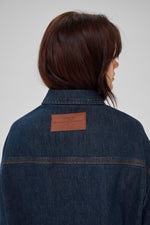 Malle deco Denim Jacket dark blue