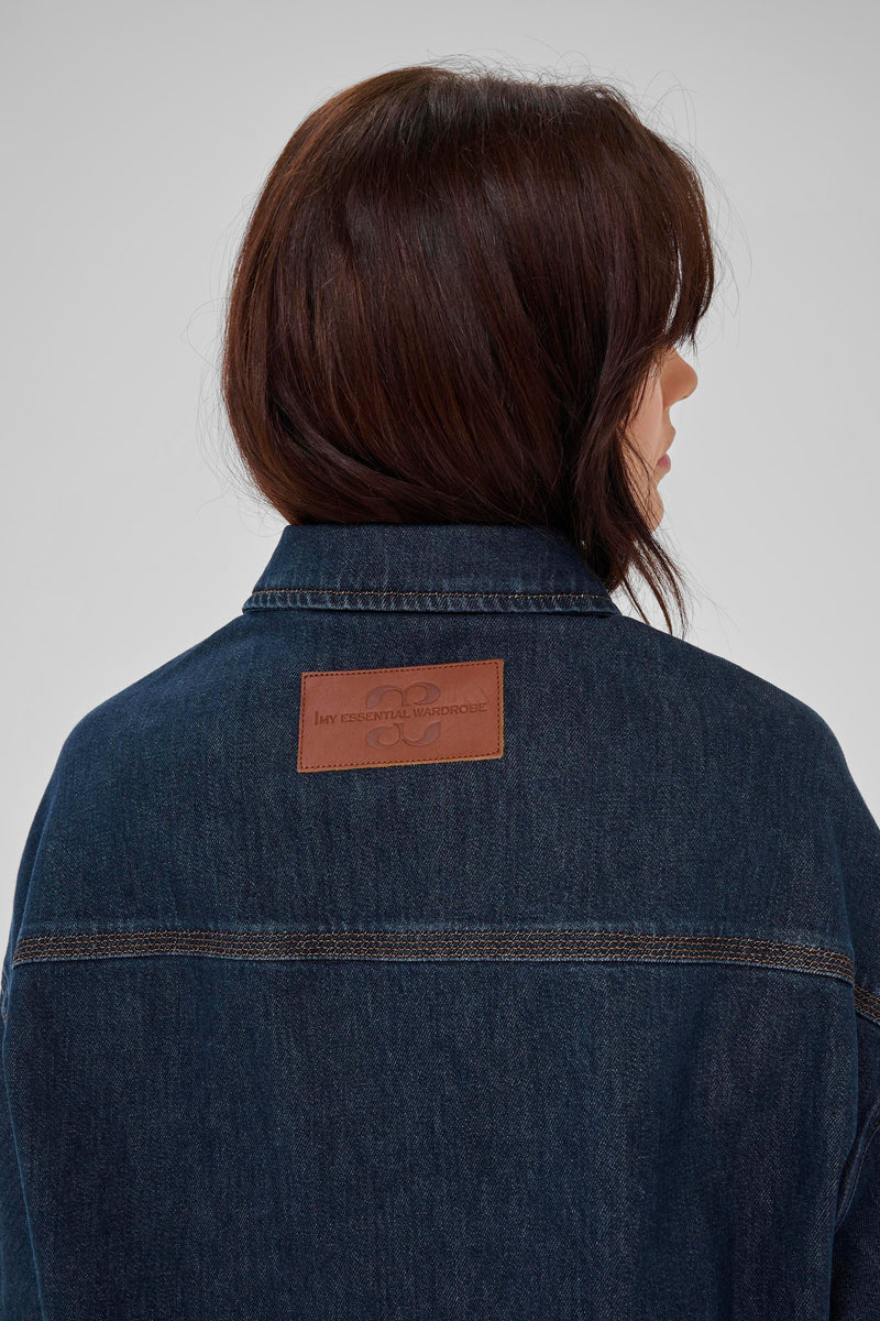 Malle deco Denim Jacket dark blue