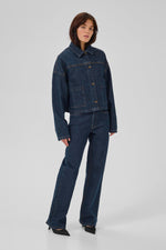 Malle deco Denim Jacket dark blue