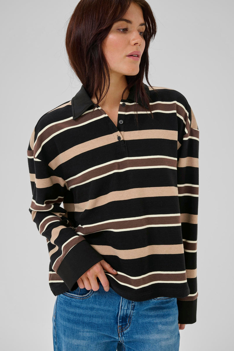 Salina Poloshirt black