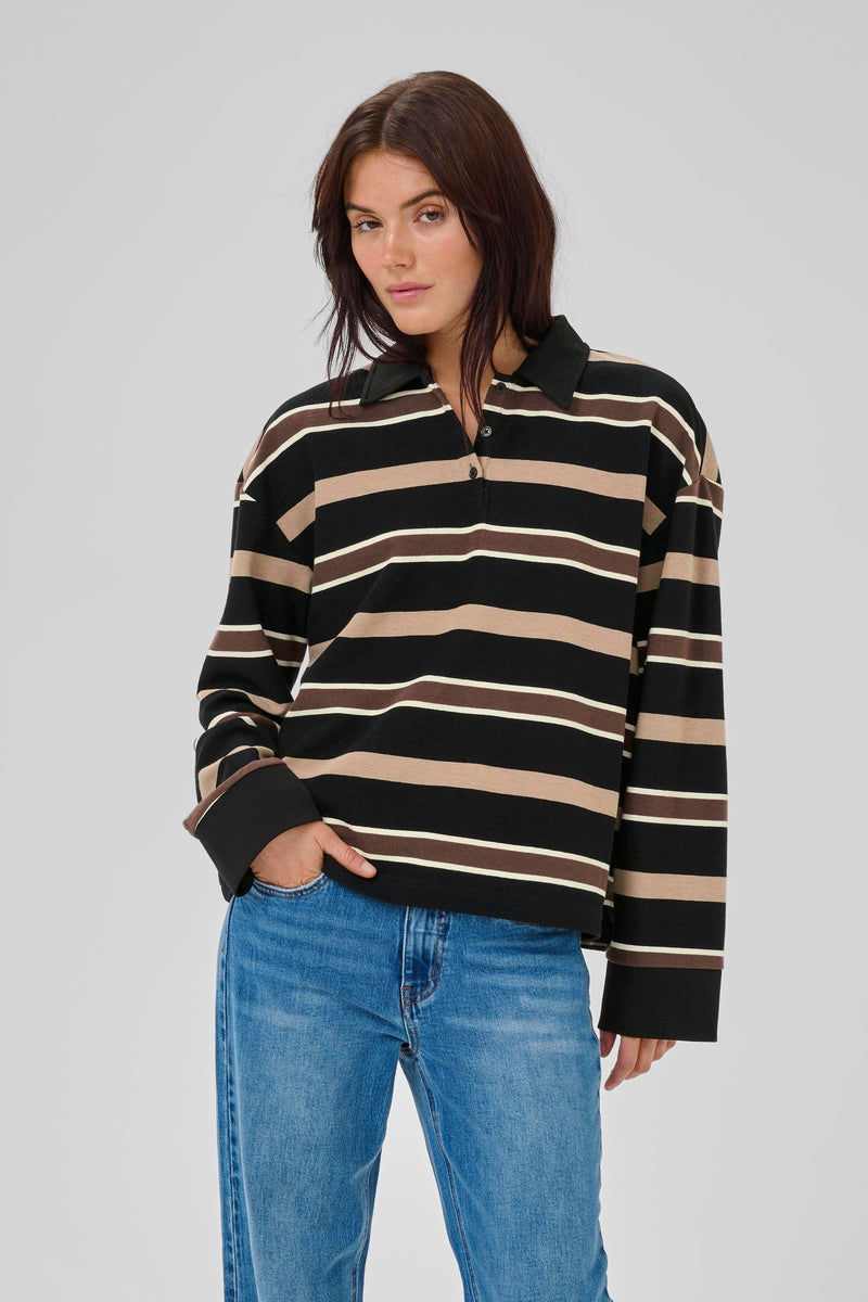 Salina Poloshirt black