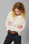 Anna Poloshirt snow white stripe