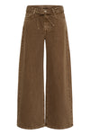 Karo mid x-wide Denim tobacco