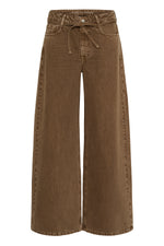 Karo mid x-wide Denim tobacco
