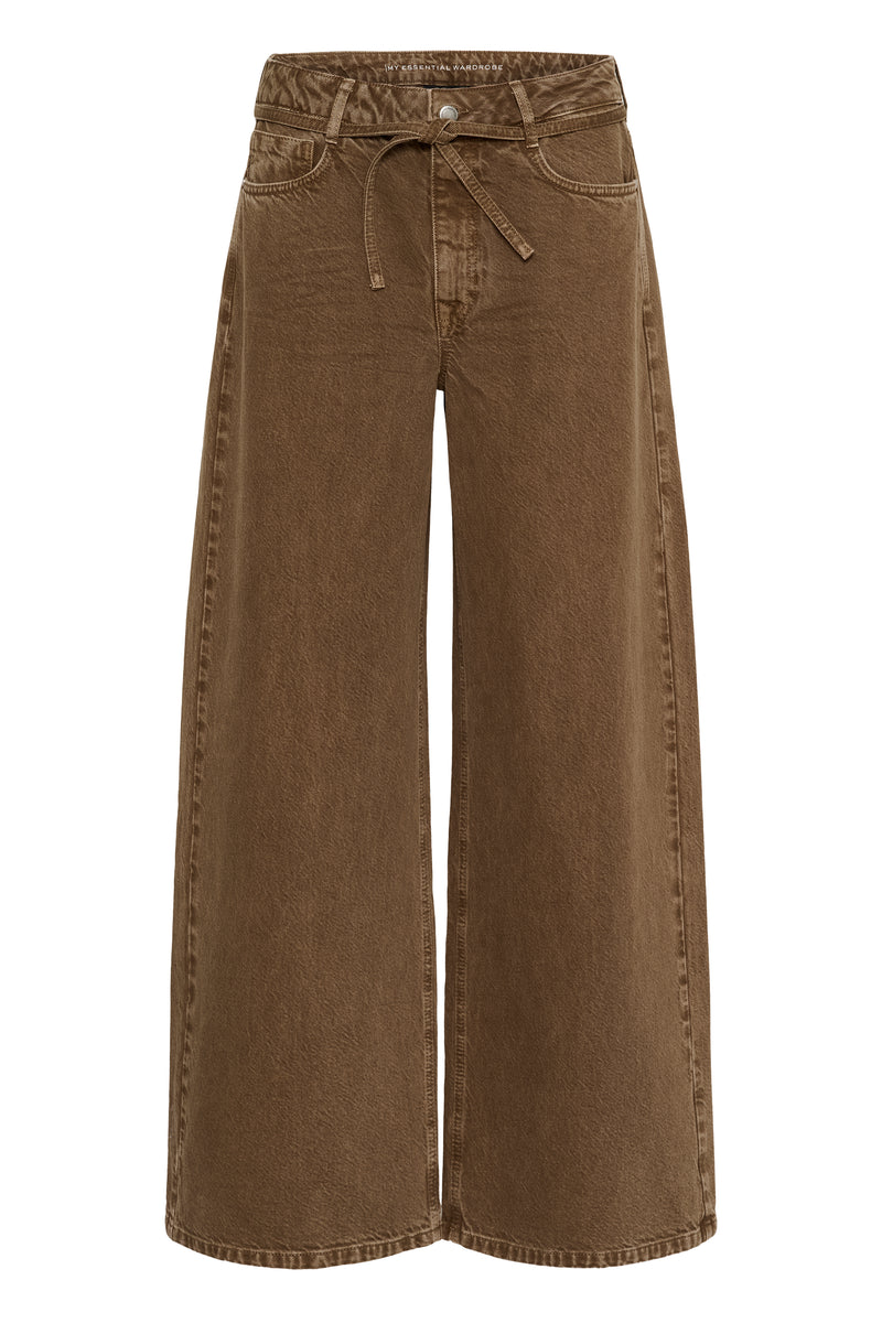 Karo mid x-wide Denim tobacco
