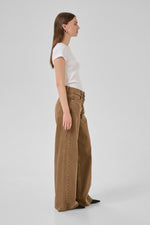 Karo mid x-wide Denim tobacco