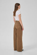 Karo mid x-wide Denim tobacco