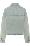 Malea boxy Jacket light blue dirty wash