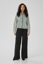 Malea boxy Jacket light blue dirty wash