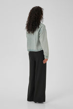 Malea boxy Jacket light blue dirty wash