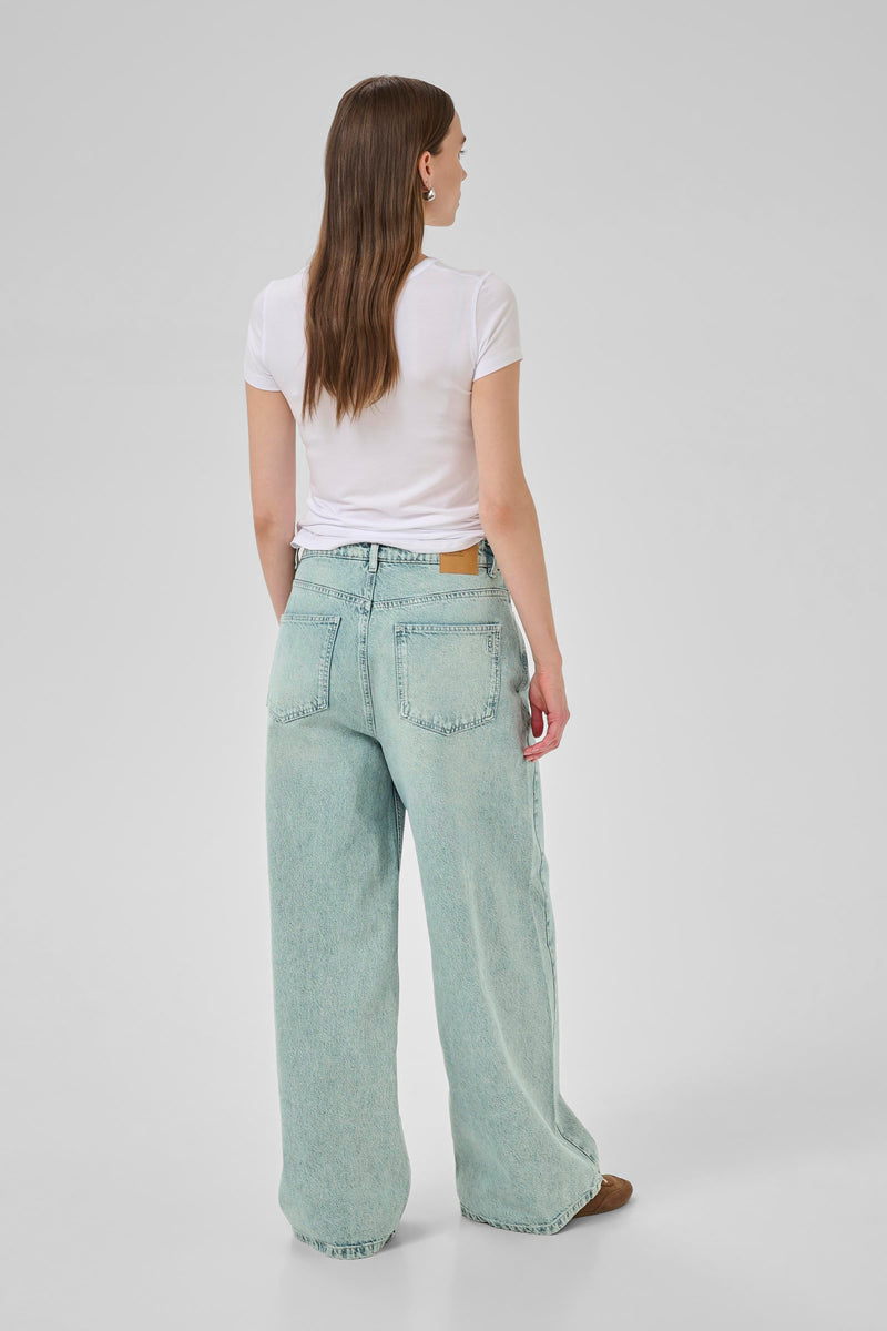 Malin wrap x-wide Denim light blue