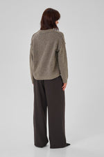 Paloma Pullover brown melange