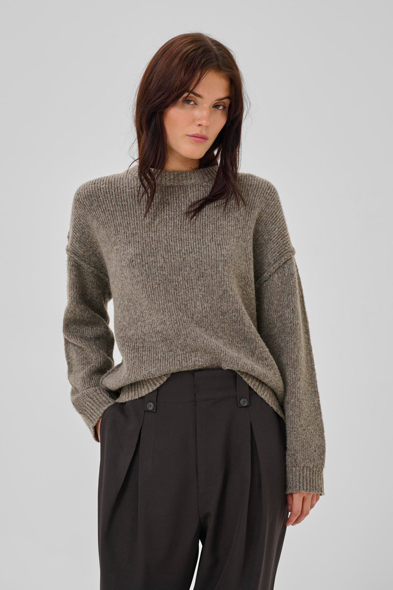 Paloma Pullover brown melange