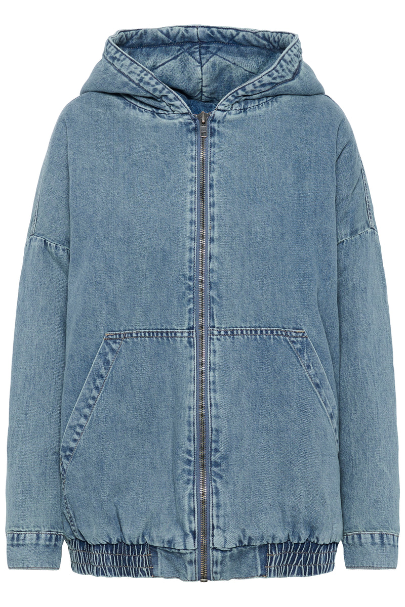 Ozzie Jacket medium blue random wash