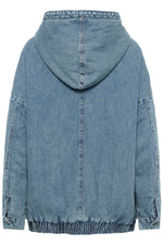 Ozzie Jacket medium blue random wash