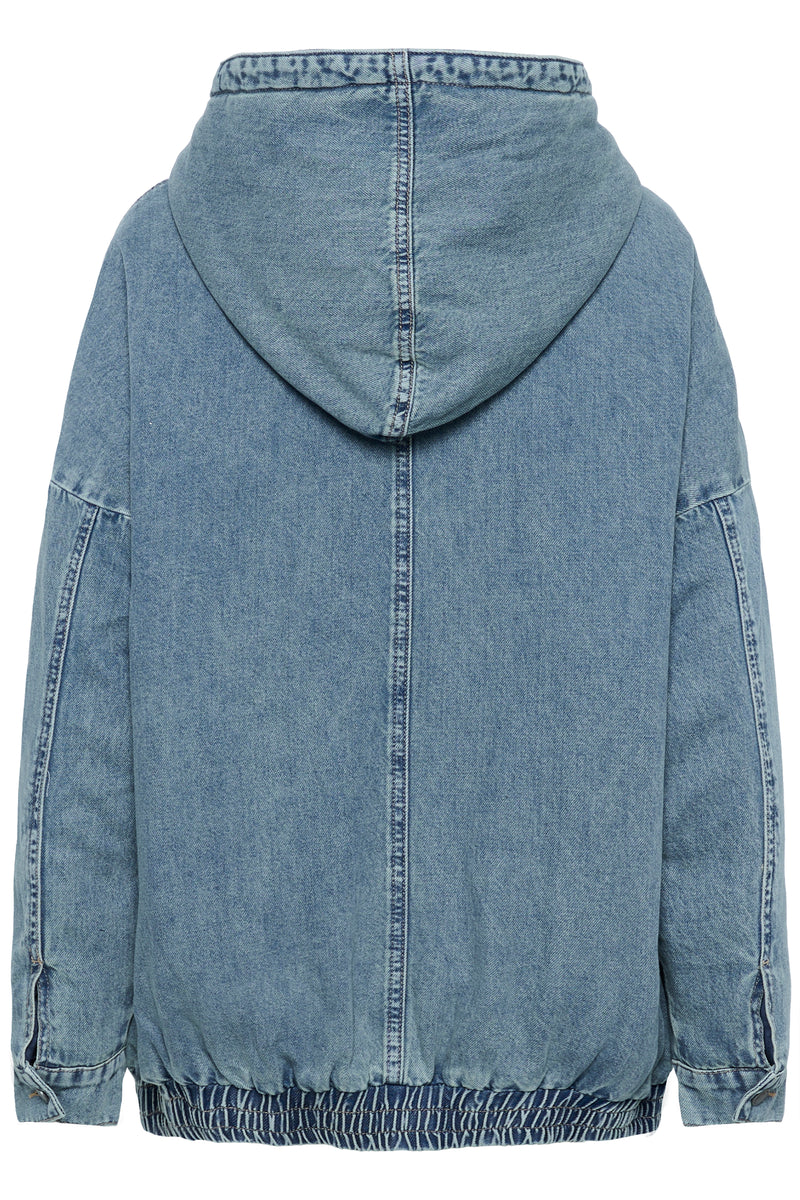 Ozzie Jacket medium blue random wash