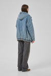 Ozzie Jacket medium blue random wash