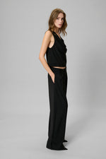 Mille high wide Pant black