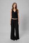 Mille high wide Pant black