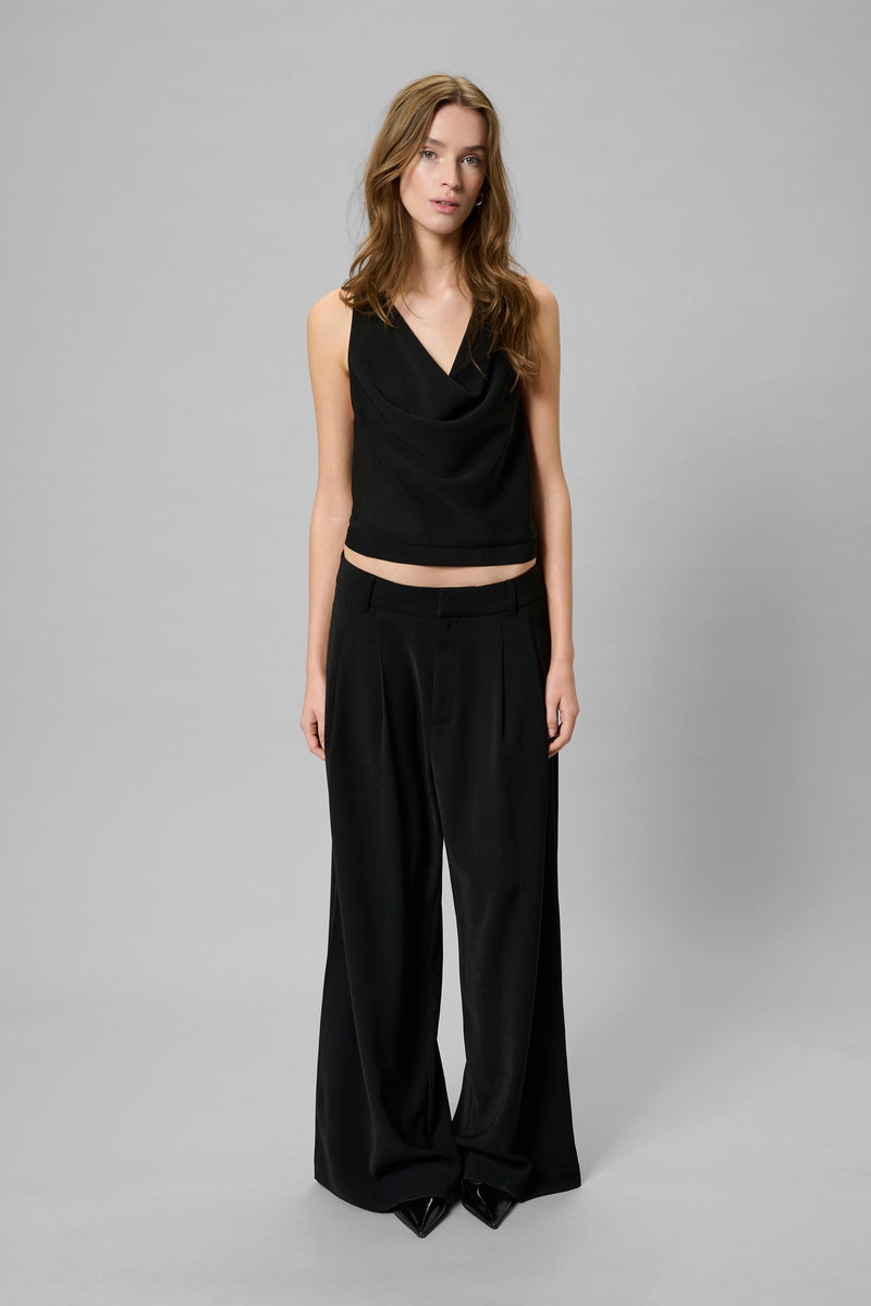 Mille high wide Pant black