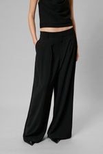 Mille high wide Pant black