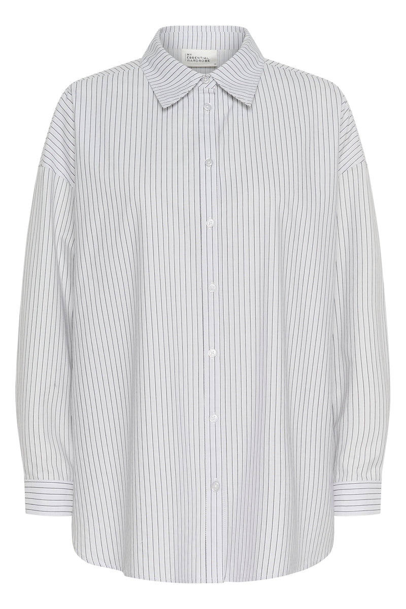 Jean Shirt pearl blue striped