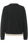 Tracy Cardigan dark grey melange